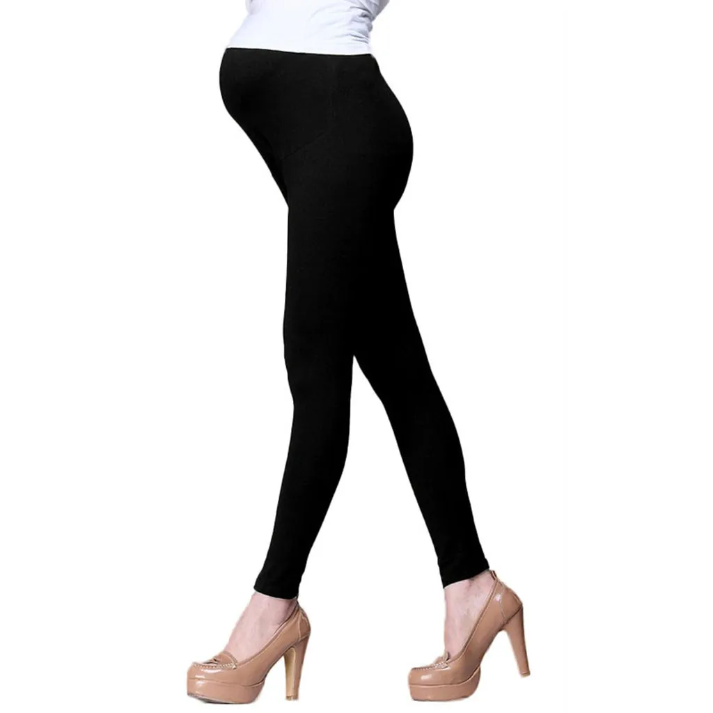 SAGACE Plus Size Maternity Leggings Women Pregnant Stretch Pants Solid Pregnancy Clothing Cotton Pant Trousers | Мать и ребенок