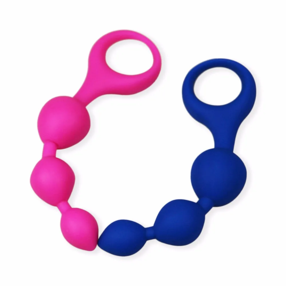 Анальная пробка анальные секс-игрушки бусины цепи желе издевательства Женская