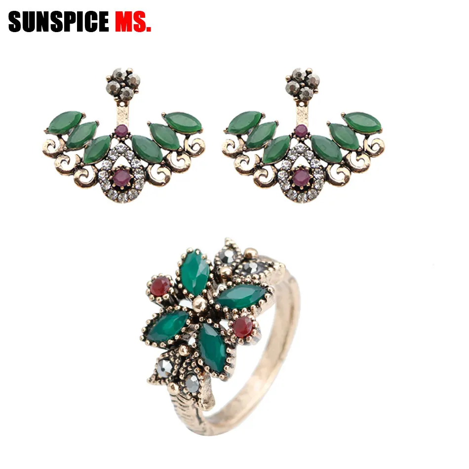 Женские серьги пусеты SUNSPICE MS Серьги в стиле ретро ретро|Ювелирные наборы| |