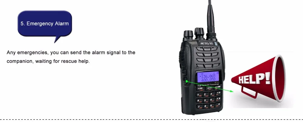 Retevis RT23 рация кросс-Диапазонный ретранслятор UHF+ VHF 136-174+ 400-480 МГц двойной PTT двойное получение 1750 Гц 1600 мАч Ham Радио A9122A