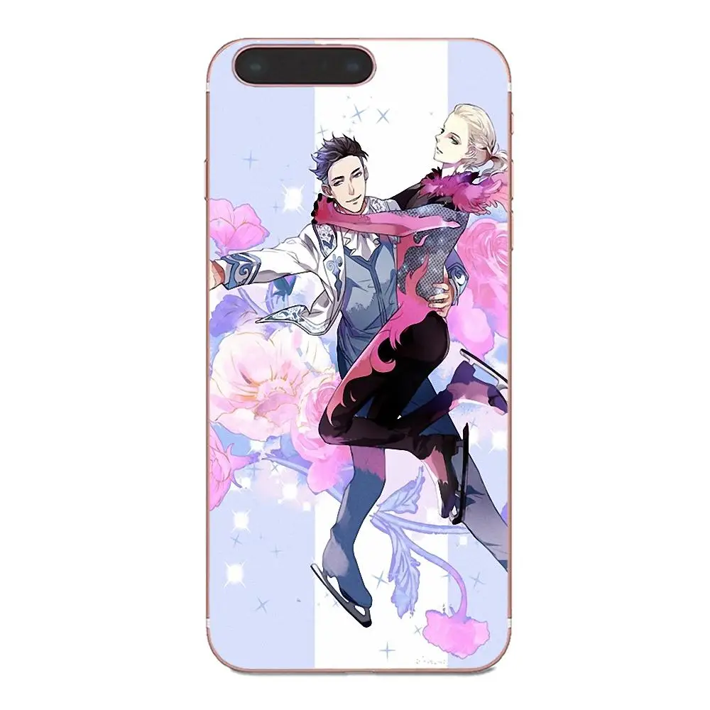 Японский Yuri On Ice для Apple iPhone 4 4S 5 5C 5S SE 6 6S 7 8 Plus X XS Max XR мягкий новый