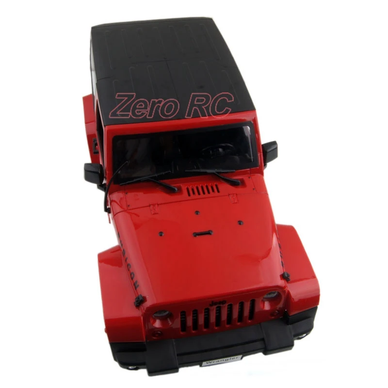 RC 1/10 масштаб красный твердый пластиковый JK JEEP WRANGLER резиновый корпус для RC4WD D90