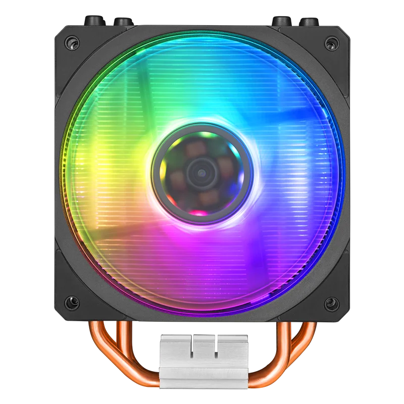 Cooler Master T400 ARGB кулер для процессора 4 тепловые трубки радиатор 120 мм RGB вентилятор для intel 115X1366 2066 2011 AMD AM4 AM3 Охлаждение процессора