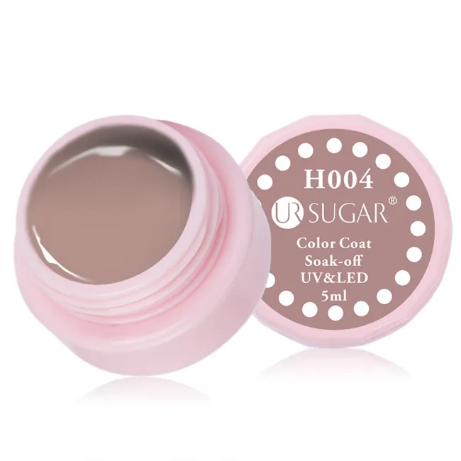 UR SUGAR Цвет гель УФ гель лак краска УФ светодиодный Блеск чистое лаковое гелевое покрытие для ногтей Отмачивание светодиодный длинный прочный ноготь художественный дизайн лак - Цвет: H004
