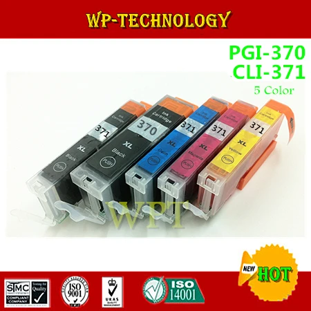 

5 Color compatible Ink cartridge suit for PGI-370 CLI-371 ,suit for Canon PIXUS MG5730 MG6930 MG7730F MG7730