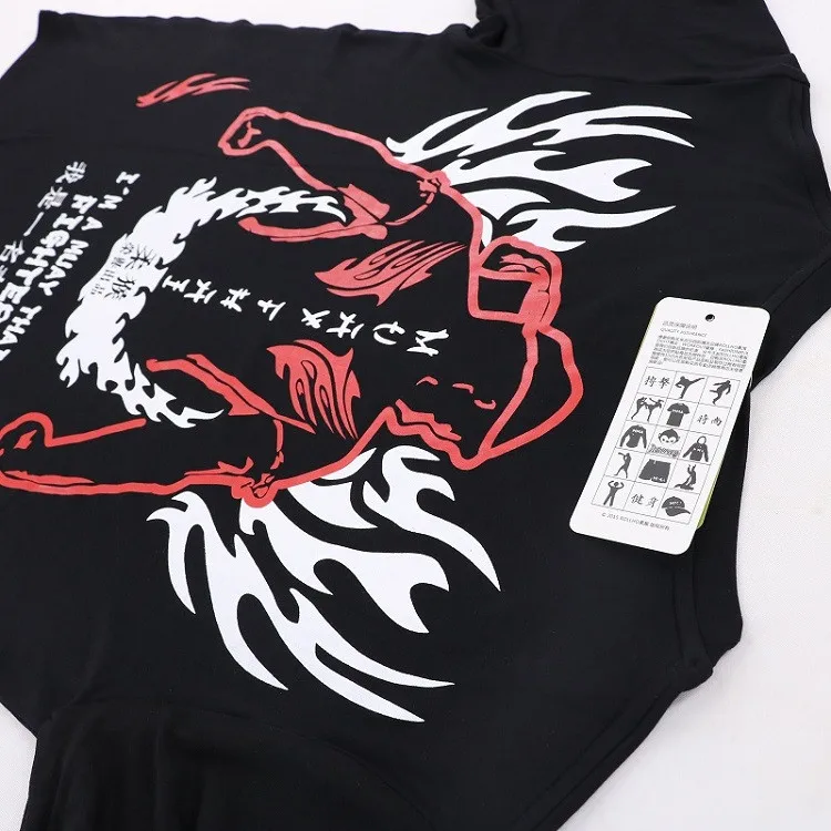 ROLLHO MMA одежда рубашки Рашгард Фитнес Базовый слой кожи туго тяжелого подъема для мужчин боевые футболки Муай Тай шорты Боксеры