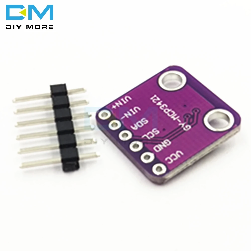 MCP3421 igc SOT23-6 delta-sigma ADC оценочная плата модуля для PICkit серийный анализатор модуля