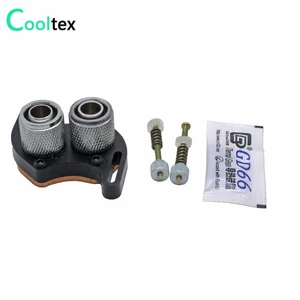 DIY северный и южный мост охлаждающий кулер с водяным охлаждением, расстояние между диагональными отверстиями 43 мм-58 мм