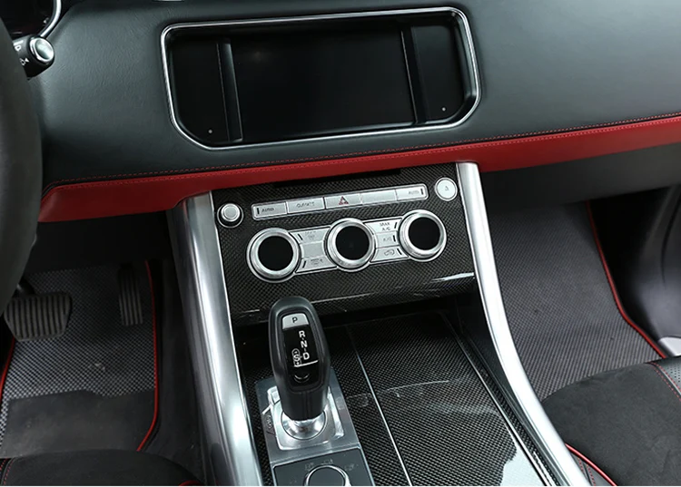 13 шт. для Range Rover Vogue 2013- Автомобильная Кнопка кондиционера накладная Накладка для Range Rover Sport- аксессуары