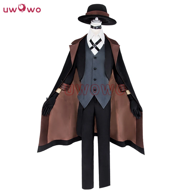 

UWOWO Chuya Nakahara Bungou бродячие собаки Костюм порт мафия аниме косплей для мужчин