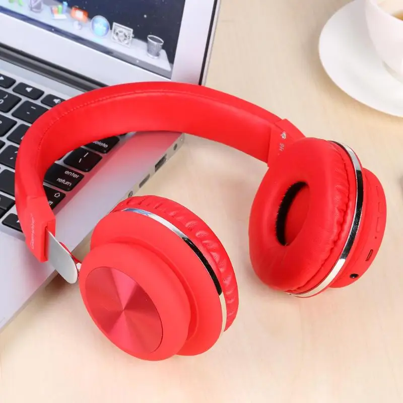 GS-H6 Bluetooth наушники Спортивная беспроводная гарнитура тяжелый бас наушники с микрофоном Встроенный 400 mAh большой емкости литиевая батарея