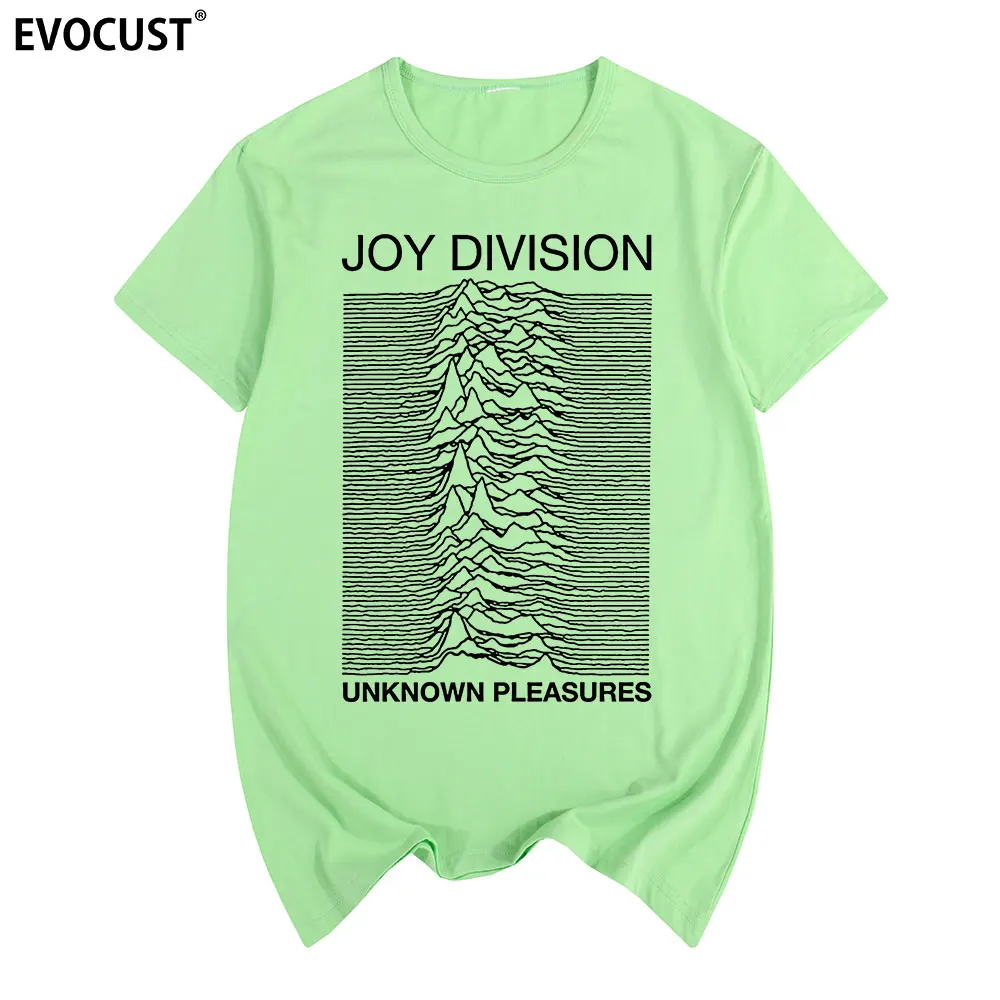 Футболка Joy Division Unknown pleasures в стиле панк-рок для мужчин и женщин хлопок модная