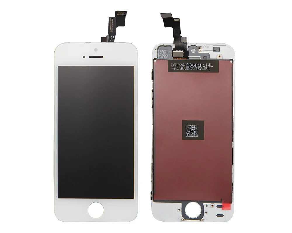 20 шт./лот жк цифровой для iPhone 5S дисплей сенсорный экран планшета замена сборки 100%