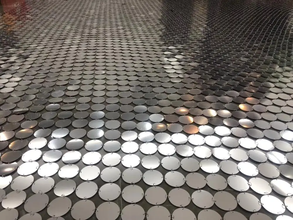 1х1 м складной задники с блестками и пайетками стены Мерцание вечерние свадебные