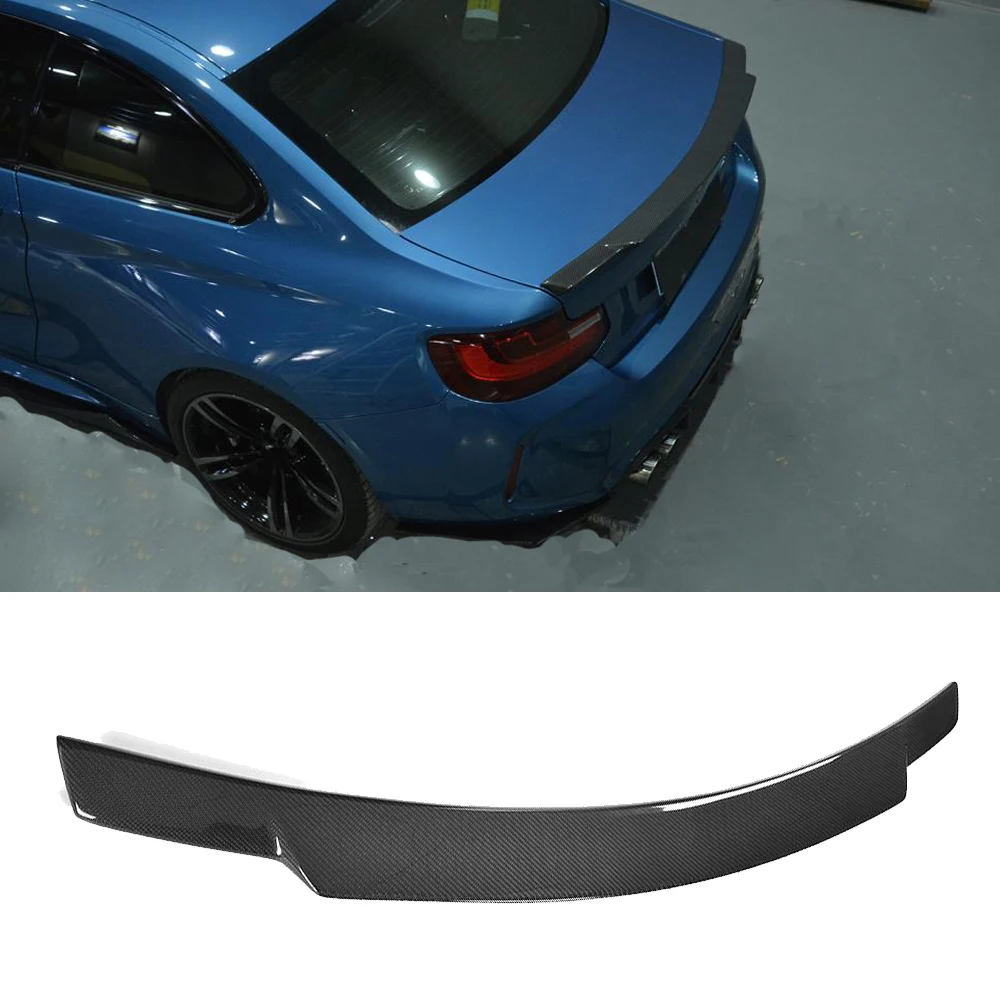 Задний спойлер из углеродного волокна F22 F87 для BMW 2 серии Coupe &amp M2 228i 230i 220i M235i M240i