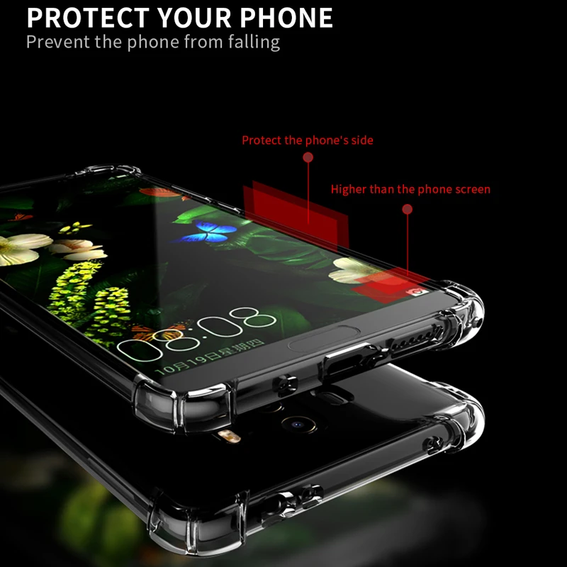 Airbag Anti-Knock Soft Silicone Case for Huawei P30 Pro Transparent TPU Cover lite Shockproof Coque Cade |