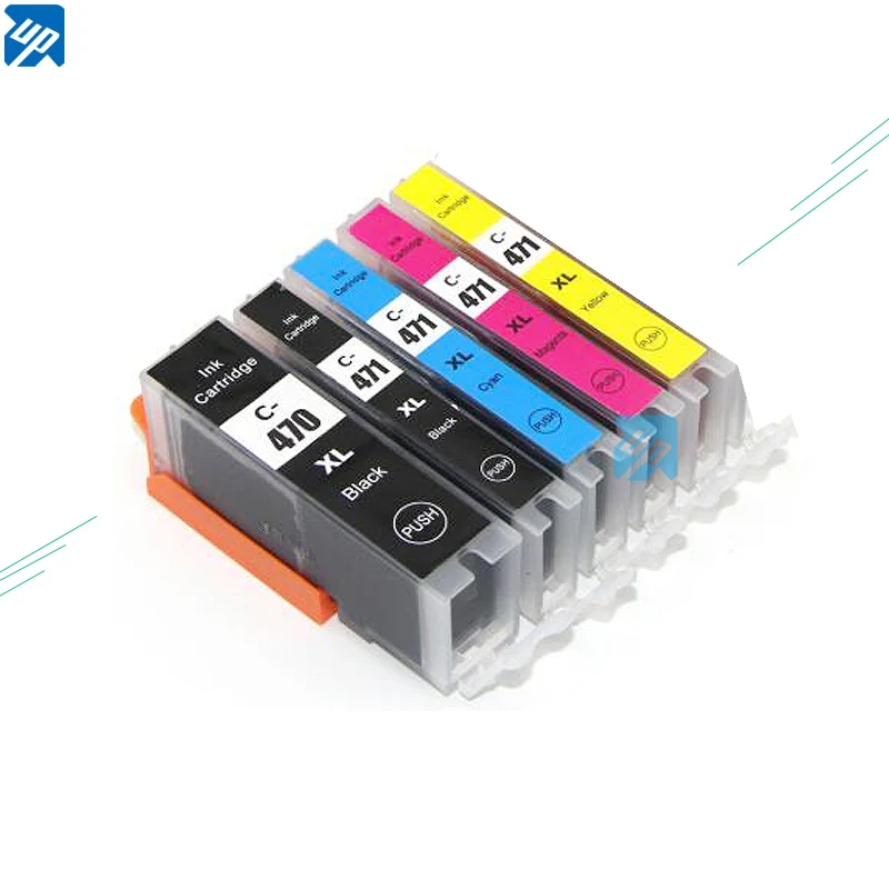 5PK Φ Совместимый струйный картридж для Canon PIXMA MG5740 MG6840 MG7740 TS5040 TS6040 TS8040 принтер