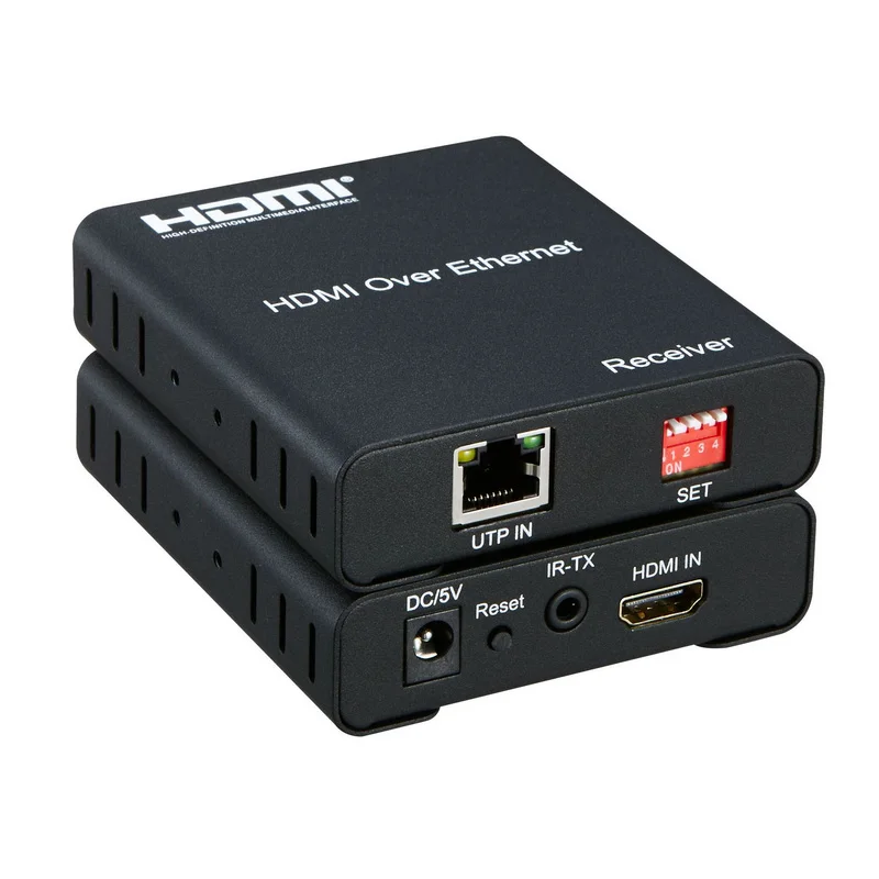 Новый HDMI удлинитель матрица 120 м 1080P над TCP/IP Cat5e/6 сетевой кабель передатчик и