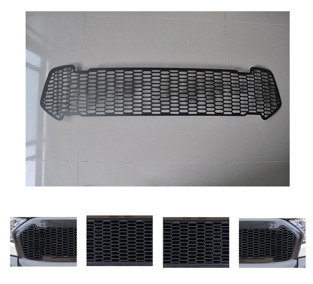 Новое поступление для Ford ranger T7 2016 2017 LED Гриль ABS передняя решетка декоративные