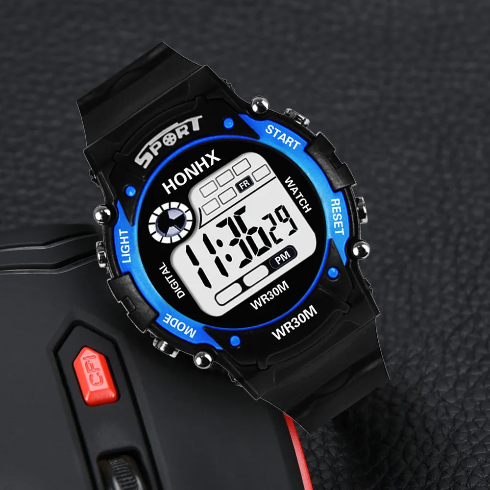 Мужские наручные часы цифровой светодиодный аналоговые кварцевые будильник