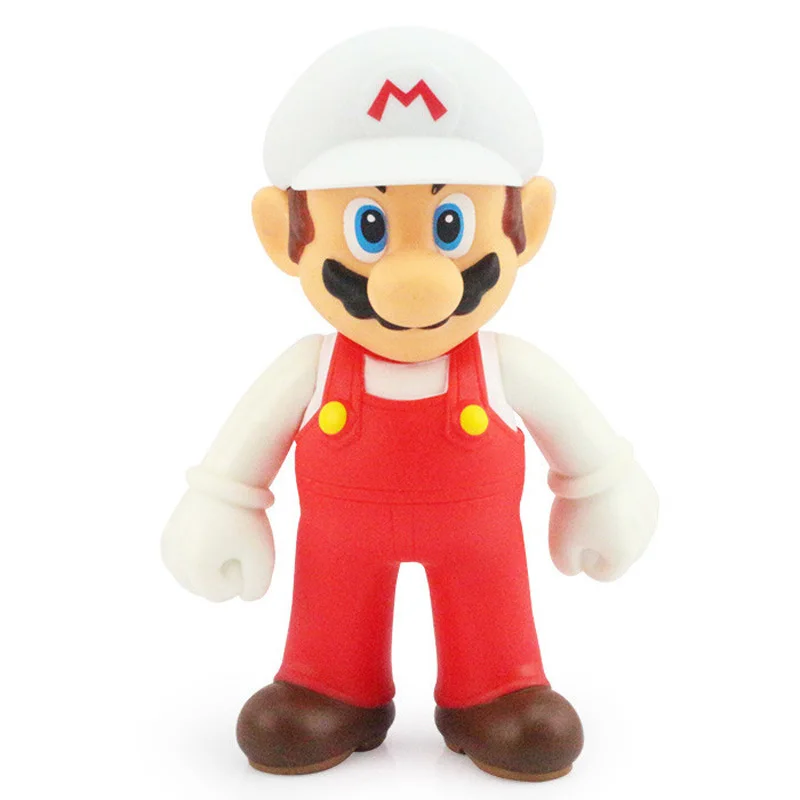 Super Mario Bros Рисунок игрушки 12 см Марио и Луиджи PVC Фигурки Коллекция Модель