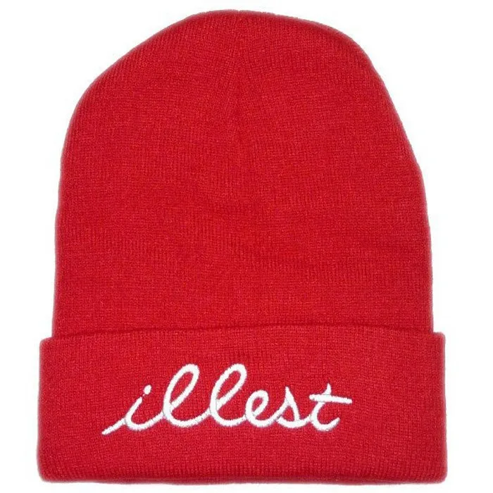 

Men Warm Hats Beanie Hat Illest Letter Winter Knitting Wool Unisex Caps Lady Beanie Knitted Caps Women's Hats Outdoor Sport Warm