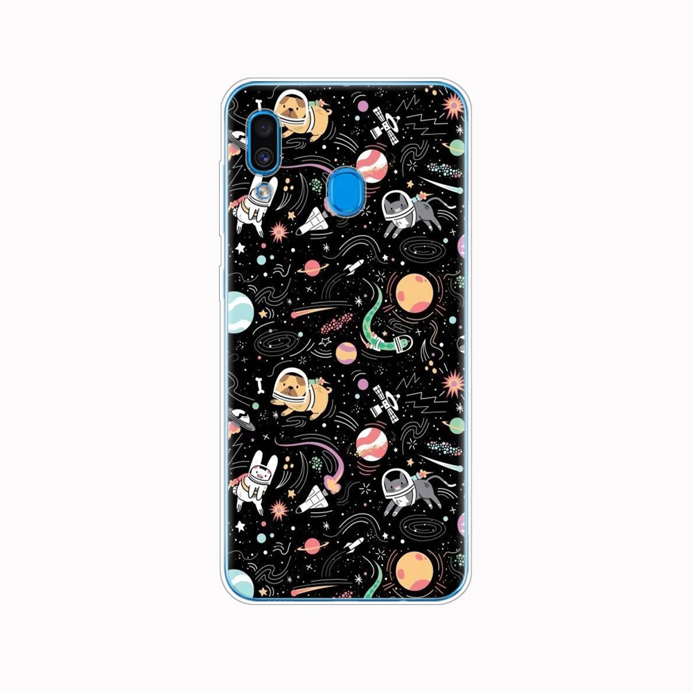 61796 Для samsung Galaxy A20 чехол A20E Силиконовый ТПУ чехол для телефона samsung A20 A 20 A205F A20E A202F мягкий чехол - Цвет: 61796