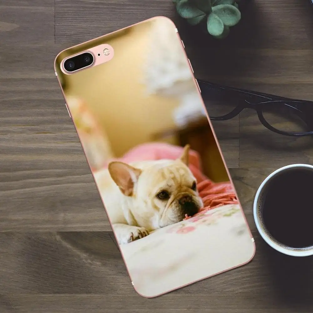 Чехол для сотового телефона Apple iPhone 4 4S 5 5C SE 6 6S 7 8 Plus X Galaxy A3 A5 J1 J2 J3 J5 J7 2017 милый щенок