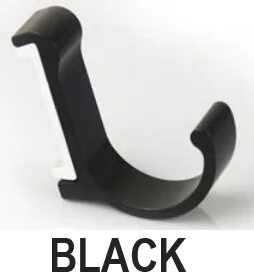 black 1 шт./лот разноцветные леденцы декор настенные крючки и стойки, вешалка для одежды& Металл& полотенце& пальто& крючок для халата. Аксессуары для ванной комнаты HYT-3000 - Цвет: black