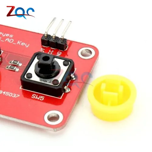 AD клавиатура имитирует Пять клавиш модуль аналоговая кнопка для Arduino датчик