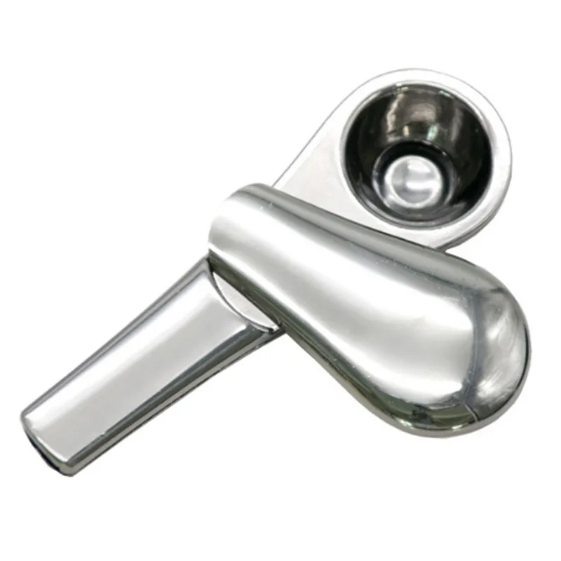 

New Arrival Metal Smoking Pipes With Cover Zinc Alloy Hand Pipes 9 Colors Tobacco Metal Smoking Pipes With Gift Box GT7015 vape