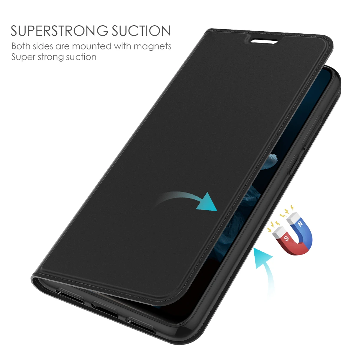 Чехол для iPhone 11 Pro Max Роскошный чехол из искусственной кожи с откидной крышкой и