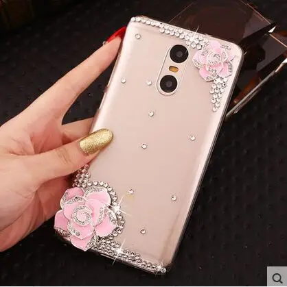 Роскошный модный чехол с кристаллами мягкий бриллиантами для Xiaomi Redmi 4 Pro 4A 4X Note 3