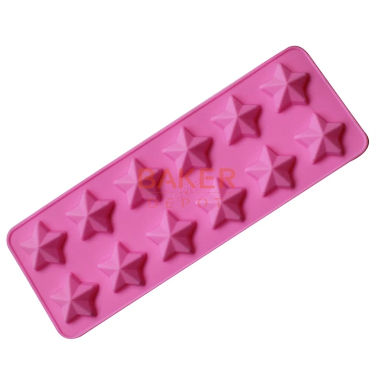 Инструменты для украшения тортов жары 12 отверстий звезда силиконовая форма