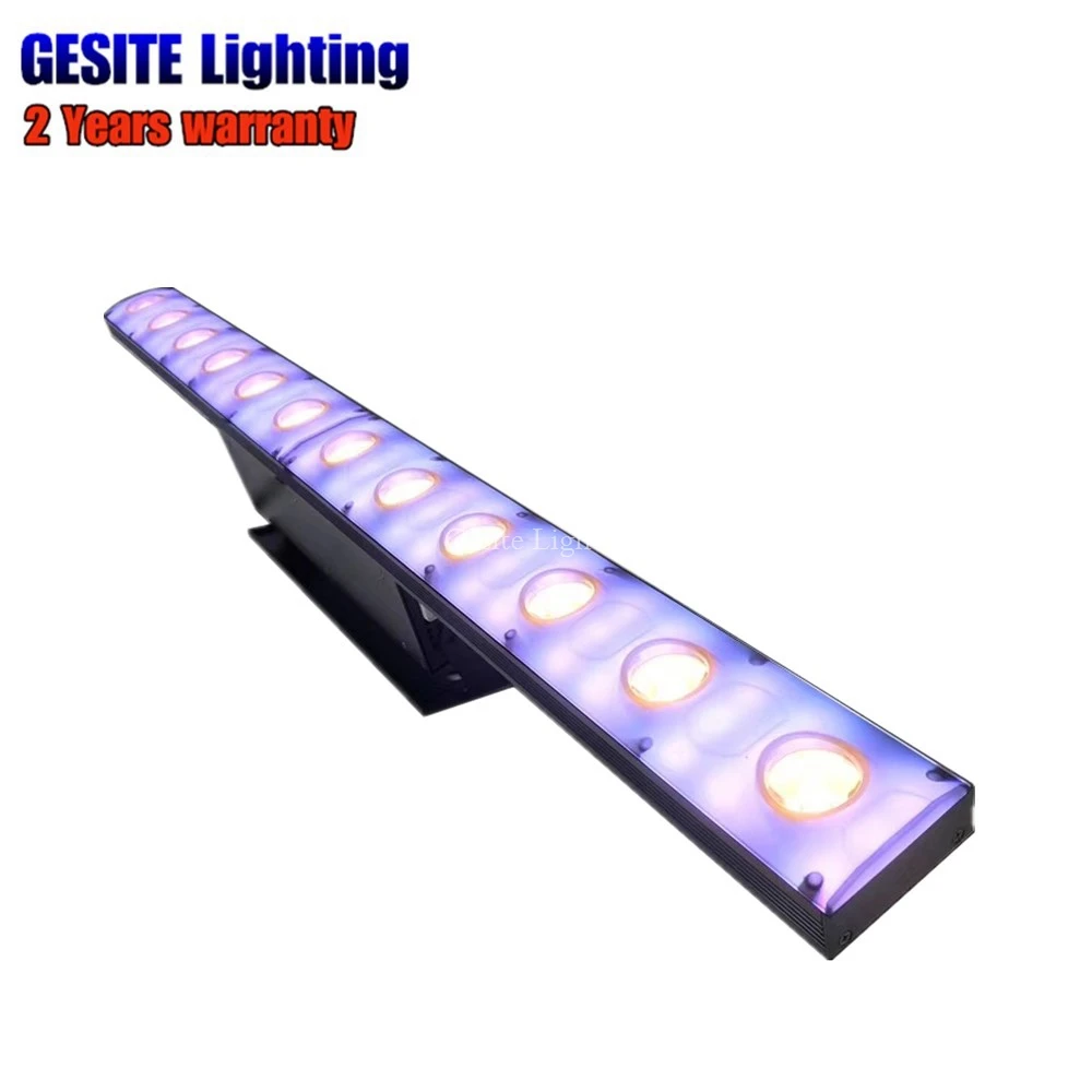 

12X3W Cold White LED Wall Beam Wash 2IN1 DMX Bar Light For Dj Disco