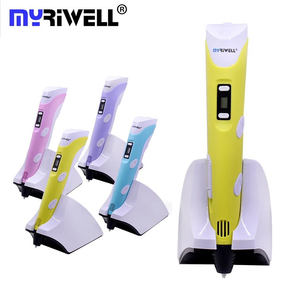 Myriwell оригинальная 3D Ручка для детей подарок на день рождения DIY печать