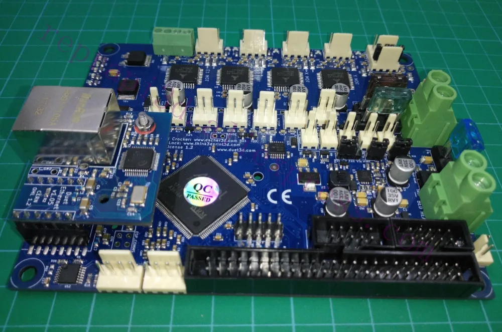 Новейшая Плата контроллера V1.04 Duet 2 Ethernet 32 bit электронная плата Duet Ethernet материнская плата для 3d принтера и станков с ЧПУ
