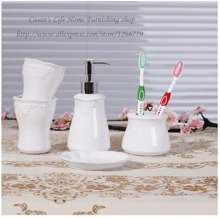 3 варианта цвета европейский стиль одноцветная керамическая выбивающаяся 5 шт.