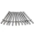 10 шт. деревообрабатывающий инструмент, Длинные абразивные оправки, зеркальные оправки Fдля вращающегося шлифовального станка Dremel