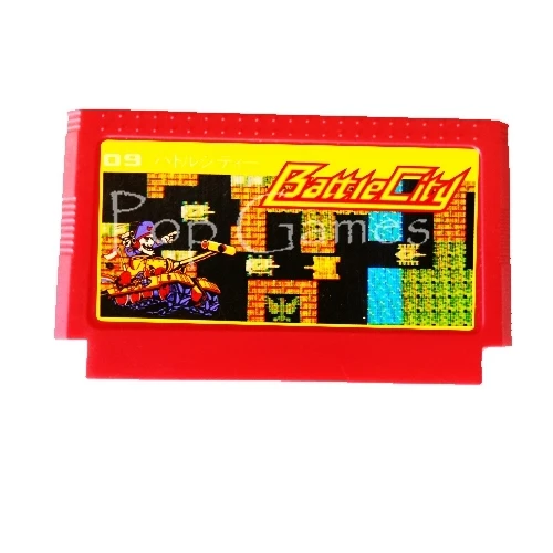Картридж для 8 битной игровой консоли Battle City 60 контактов Прямая