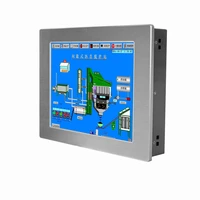 fanless industrial panel pc panel computer 12 1 inch touch screen embedded panel pc industrial 2lan 4usb