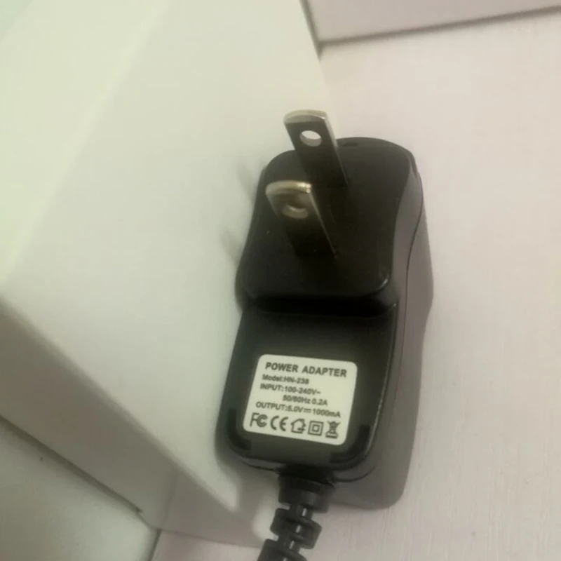 USB Зарядное устройство адаптер 100-240 В переменного тока, 50/60HZ Выход 5V 1A для Светодиодный Шар куб стул стол столб 1 шт