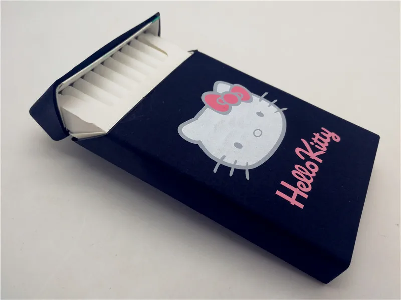 100's чехол для сигарет женщин курения девочек Hello Kitty звезды Супермен мужчин