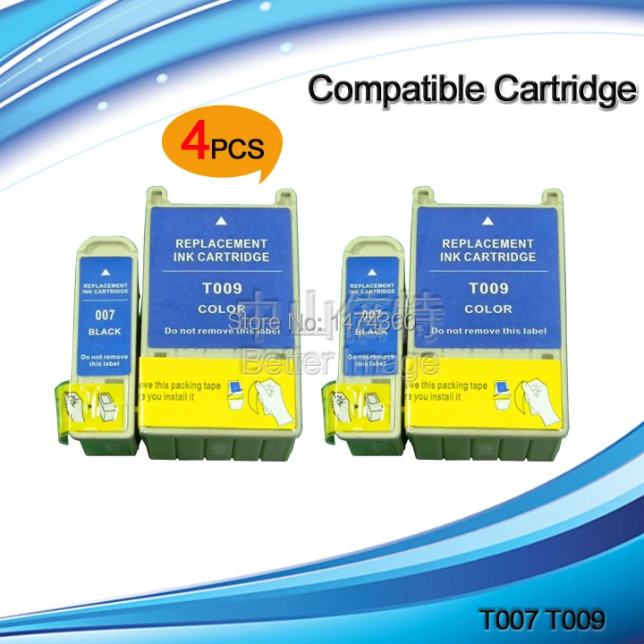 XIMO T007 T009 совместимые чернильные картриджи для Stylus Photo 900 1270 1280 1290 1290S|ink cartridge|compatible