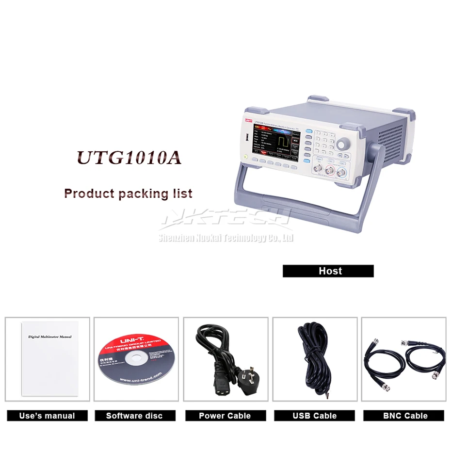 UNI T UTG1010A UTG1005A функция генератор сигналов произвольной формы 1 канальный 10 МГц 5