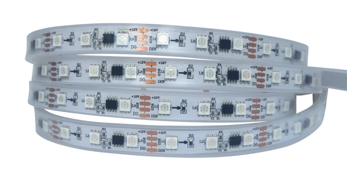 5 м DC12V UCS1903 (аналогично WS2811 300 светодиодов (20 пикселей/м) светодиодная Пиксельная