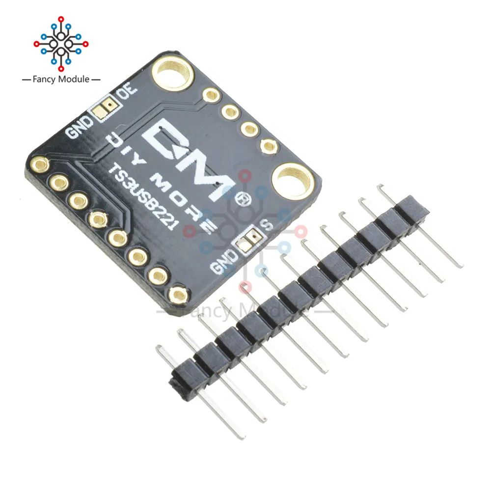 Высокоскоростной мультиплексор TS3USB221 USB 2 0 (480 Мбит/с) 1:2 для выключателя Demultiplexer с