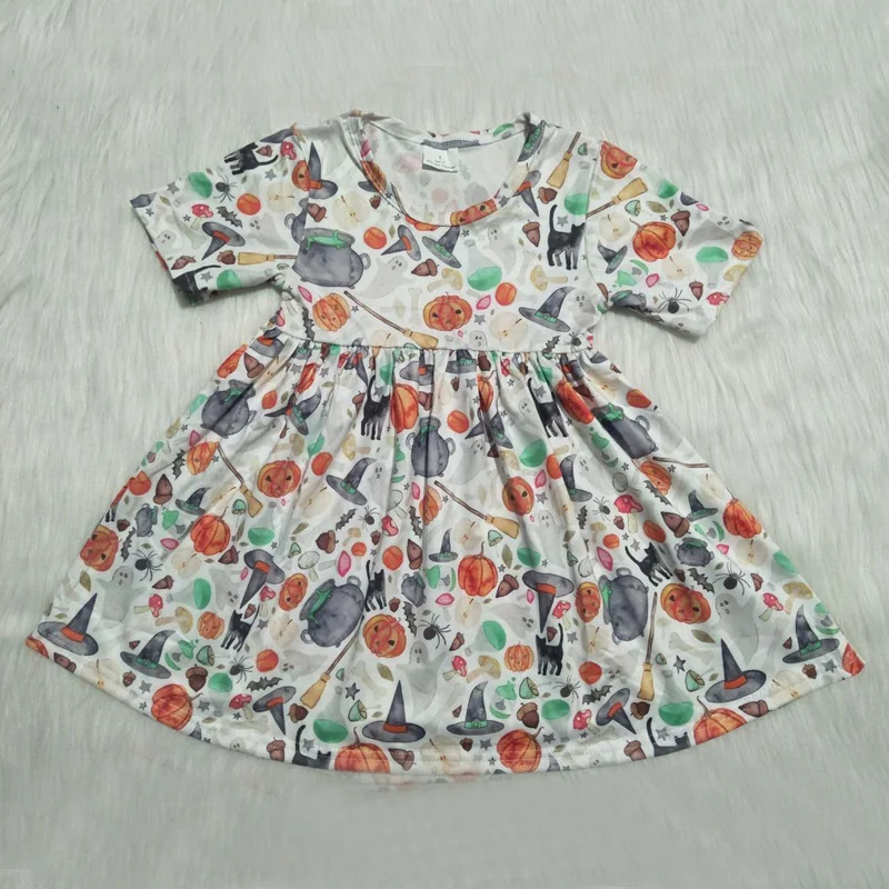 

Summer 0-8 Year Baby Girl Dress Halloween Party Girls Tutu Dresses Toddler Kids Clothes vestido corto