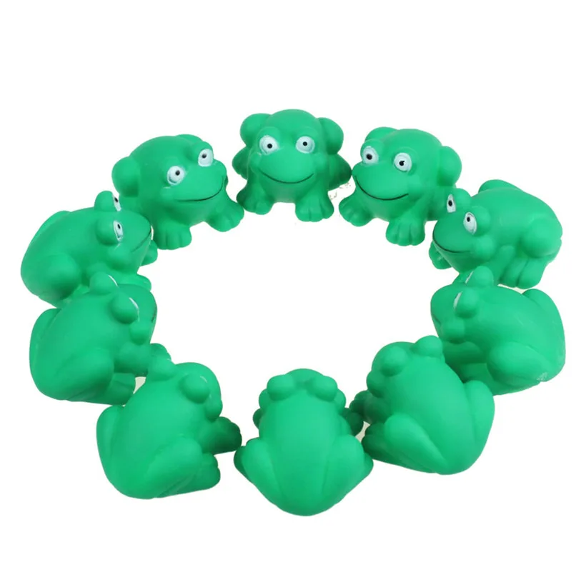 Cute One Dozen Rubber Frog With Sound Shower Favors Baby SEP 21 | Игрушки и хобби