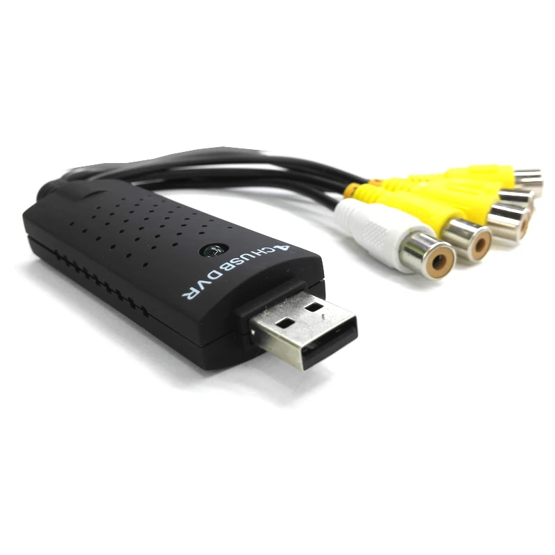 HYBON Security 4 канала Full Real time 960 H/D1 HD usb адаптер для видеозахвата изменения видео